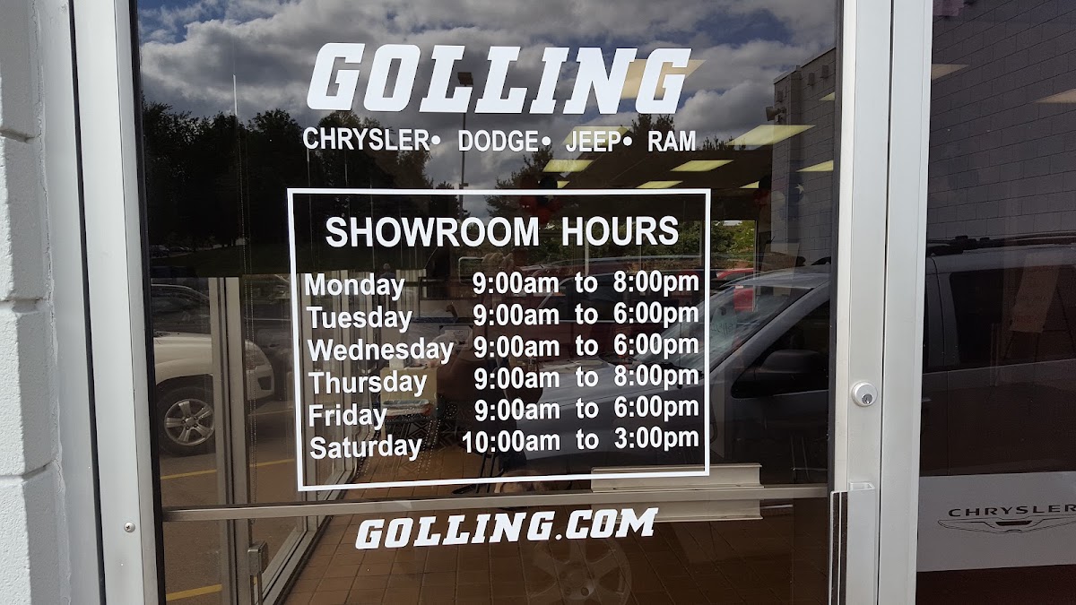 Golling Chrysler Dodge Jeep Ram Chelsea photo 5